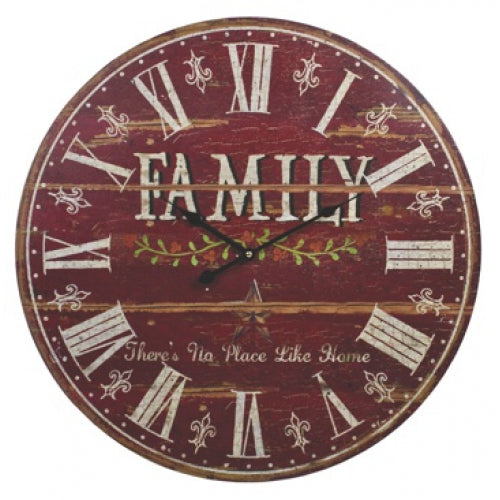Oversized Family Clock