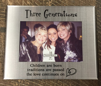 Three Generations Picture Frame