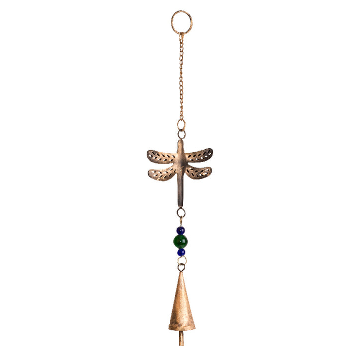 Dragonfly Windchimes with bell | Upcycled