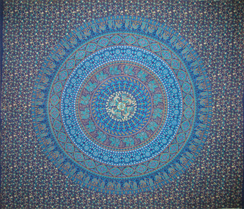 XL Blue Tapestry