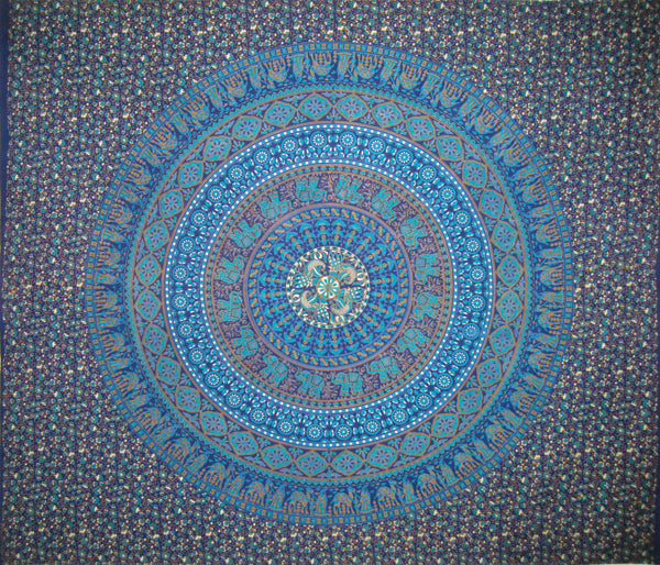 XL Blue Tapestry