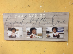 Little One Wooden Photo Sign