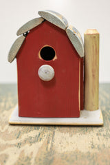 Farmhouse Birdhouse Handmade from Reclaimed Wood
