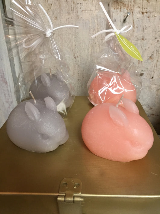Bunny Candles - Set of 2