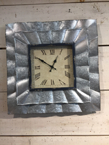 Metal Frame Wall Clock