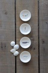 Ceramic Dishes with Sea Life