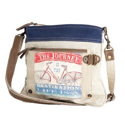 THE JOURNEY CROSSBODY | Recycled Canvas Bag